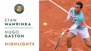 Stan Wawrinka vs Hugo Gaston  Round 3 Highlights  RolandGarros 2020 [upl. by Genie]