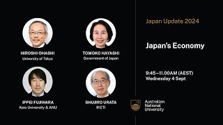 Japans Economy Keynote and Panel Discussion  Japan Update 2024 [upl. by Rebmaed]