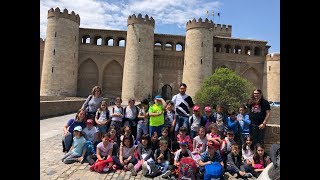 CRA BAJO MARTÍN Visita al Palacio de la Aljafería [upl. by Ambrogino823]