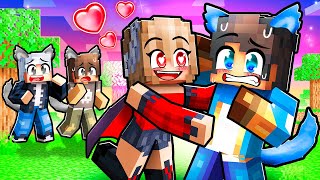 A WEREWOLF and VAMPIRES Forbidden LOVE in Minecraft [upl. by Nniroc]