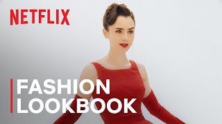 Fashion Lookbook  Emily In Paris Season 4  Netflix [upl. by Esital]