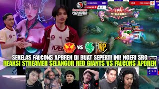 SEKELAS JUARA DUNIAPUN BELUM BISA KALAHKAN TIM SRG REAKSI STREAMER SELANGOR RED GIANTS VS APBREN [upl. by Inavoj]