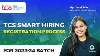 TCS Smart Hiring Registration Process 2023 and 2024 Batch [upl. by Yroger]