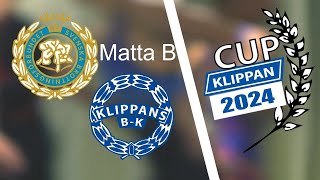 Cup Klippan 2024 matta B [upl. by Suchta]