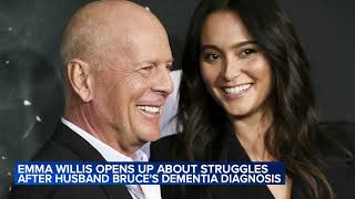 Bruce Willis wife opens up about desperately needing support after his dementia diagnosis [upl. by Etnauq]