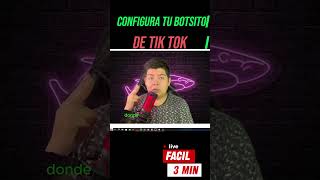 configura tu botsito de tik tok [upl. by Kristianson]