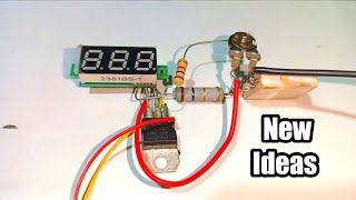 How to Convert Voltmeter to Ampmeter  DC Volt Meter Convert AC DC Amp Meter  0100 Amp [upl. by Stanway]