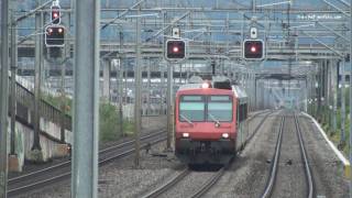 HDNahverkehrspendelzug in Dietikon  Spreitenbach Schweiz Nahverkehrszug SBB [upl. by Silvanus]