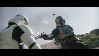 Boba Fett Gets His Armor Back  The Mandalorian S2E14 [upl. by Nanni984]