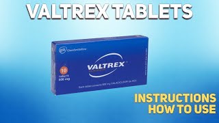 Valtrex tablets how to use Mechanism of action Uses Dosage Side Effects [upl. by Tanhya382]