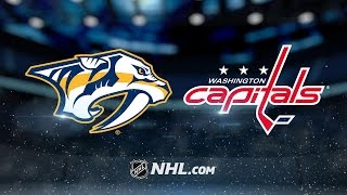 Arvidsson tallies OT winner to lift Preds past Caps [upl. by Cesar]