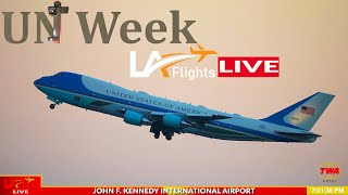 🔴LIVE JFK AIRPORT ACTION  John F Kennedy International  Live Plane Spotting [upl. by Mikihisa]