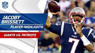 Jacoby Brissetts 5 TD Game vs New York  Giants vs Patriots  Preseason Wk 4 Player Highlights [upl. by Gainer4]