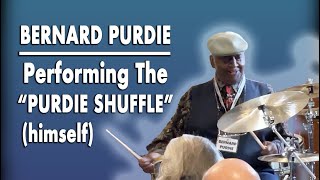 Bernard Purdie Performs The Purdie Shuffle [upl. by Rebmaed]