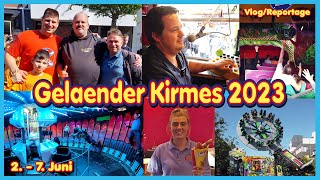 Reportage  Vlog  Gelaender Kirmes 2023  Kermis in Geleen mit Xtremerides  RidesXL und mehr [upl. by Neyugn]