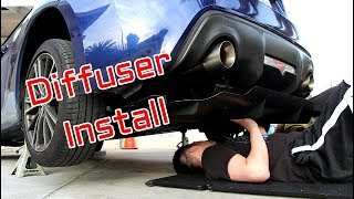 Part 2 Fixing Exhaust and Diffuser Install [upl. by Marena]