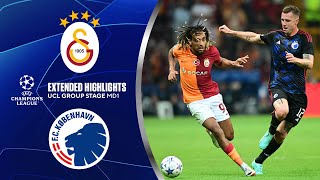 Galatasaray vs Copenhagen Extended Highlights  UCL Group Stage MD 1  CBS Sports Golazo [upl. by Eicyal]