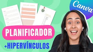 Cómo crear un PLANIFICADOR en Canva  Tutorial FÁCIL [upl. by Crane]