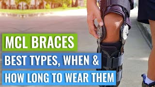 Best Knee Braces for MCL Tears and Sprains and How to Use Them [upl. by Adnamor]