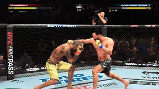 Rafael fiziev vs dustin poirier [upl. by Sula40]