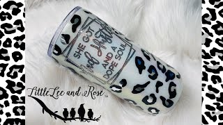 FULL PROCESS DIY Epoxy Glitter Tumbler BEGINNERS [upl. by Epolulot]