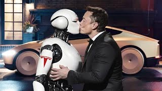 Elon Musks Präsentation neuer Roboter und Robotaxis hat das Internet EXPLODIEREN Lassen [upl. by Brigida311]