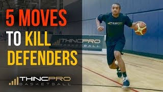 Top 5  DEADLY Basketball Moves to KILL Your Defender and Score More Points [upl. by Waddington]