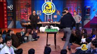 İbrahim ile Semih Saygınerin Bilardo Karşılaşması  3 Adam  Sezon 3 Bölüm 8  30 Ocak 2016 [upl. by Zeiler]