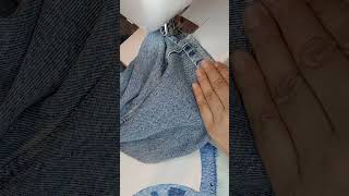 how to make original hemming jeans 👖 [upl. by Viviane]