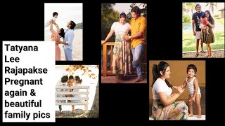 Tatyana Lee Rajapakse Pregnant again amp beautiful family pics [upl. by Adnam11]