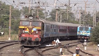 Pune Mumbai Deccan Express Twisting amp Turning At Lovely Curves Of Scenic Kamshet Central Railway [upl. by Spain]