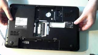 Toshiba Satellite C850D Disassembly [upl. by Angelico]