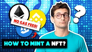 How to mint an NFT on OpenSeaio  NFT mint TUTORIAL NO GAS [upl. by Morley]