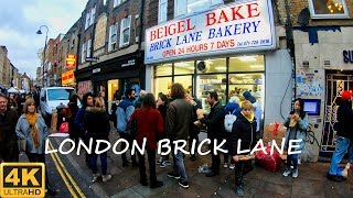 London Brick Lane 4K  Walk Around [upl. by Heller912]