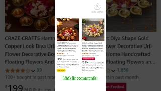 Amazon sale🎁🎁special offers on Diyas🪔amp Urli Bowl951000😲😲diwalispecial diyas returngifts [upl. by Eirrac864]