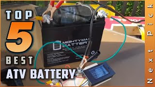 Top 5 Best ATV Batteries Review  For Cold Weather 2024 [upl. by Rdnaskela]