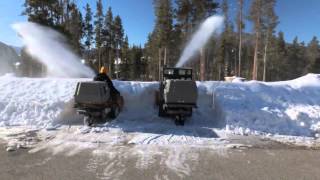 Walker Mowers  Snow removal [upl. by Lebam]