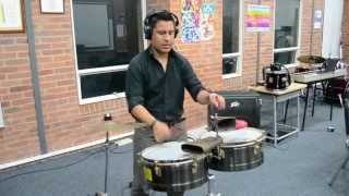 Vivir Mi Vida Mark Anthony Cover Timbal [upl. by Nanfa]