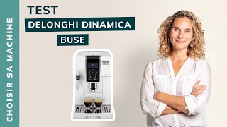 TEST Réglages de la DeLonghi Dinamica buse vapeur  Notre avis [upl. by Savinirs]