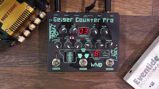 WMD  Geiger Counter Pro NAMM 2018 Pedal Demo Marathon [upl. by Arman]