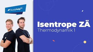 Isentrope Zustandsänderung Thermodynamik StudyHelp [upl. by Benson]