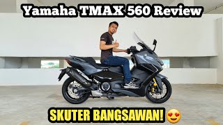 Yamaha TMAX 560 2022 Malaysia  MAXI SCOOTER  REVIEW PADAT [upl. by Linkoski]