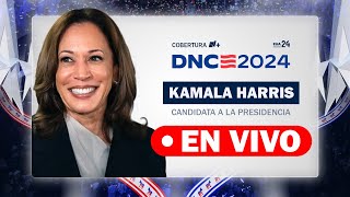 En vivo y en español Discurso de Kamala Harris candidata a la presidencia de Estados Unidos [upl. by Ojyma549]