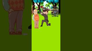 Police 👮 को उल्टा जेल मे बंद कर दिया 😱 shorts cartoon newvideo [upl. by Lleinnad]