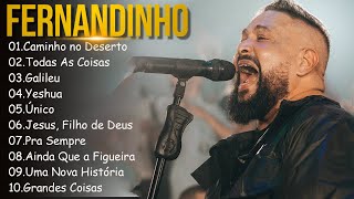 Caminho No Deserto Todas As Coisas FERNANDINHO  Canções Gospel que Elevam a Fé em Deus gospel [upl. by Kurman611]