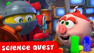 PinCode  Science Quest ⚗️ Best episodes collection  Cartoons for Kids [upl. by Ainalem842]