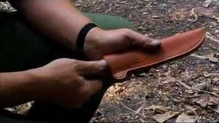 Ray Mears  How to sharpen a knife in the field Bushcraft Survival [upl. by Ydoj]