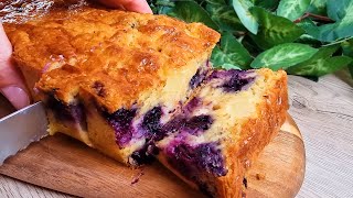 Oats Apple Yogurt and Blueberries Delicious and Easy Diet Cake Recipe [upl. by Ruomyes]