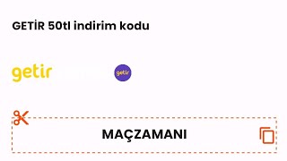 Getir Yemek İndirim Kodu  Getir Yemek Siparişi Nasıl Verilir [upl. by Auqinet]