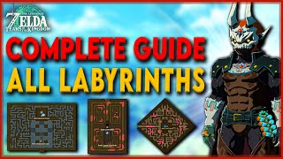 How to Complete All Labyrinths in Tears of the Kingdom Evil Spirit Armor Set [upl. by Denni]